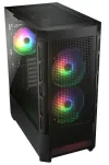 COUGAR PC-Gehäuse DUOFACE Pro Schwarz Mid Tower Airflow Frontpanel TG Linkes Panel 2 x ARGB 140 mm & 1 x 120 mm Lüfter thumbnail (3 of 32)
