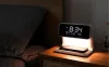 IMMAX PARROT alarm clock with LED night light Qi wireless charging white thumbnail (3 of 10)