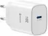 Swissten Edge GaN hálózati adapter 1x USB-C PD 20W fehér