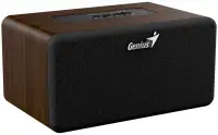 Caixa de som GENIUS SP-918BT Bluetooth 5.3 6W recarregável USB-C na cor madeira escura Caixa de som GENIUS SP-918BT Bluetooth 5.3 6W recarregável USB-C na cor madeira escura (1 of 10)