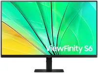 Samsung ViewFinity S6 32" S60D QHD 2560x1440 16:9 IPS 5ms 100Hz Gniazdo HDMI DP USB PIVOT VESA Samsung ViewFinity S6 32" S60D QHD 2560x1440 16:9 IPS 5ms 100Hz Gniazdo HDMI DP USB PIVOT VESA (1 of 8)