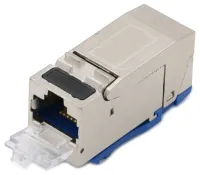 XtendLan Keystone-aansluiting RJ45 snap-on CAT6A TT STP installatie zonder gereedschap XtendLan Keystone-aansluiting RJ45 snap-on CAT6A TT STP installatie zonder gereedschap (1 of 8)