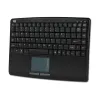 Adesso AKB-410UB wired keyboard mini touchpad USB black US layout thumbnail (2 of 2)