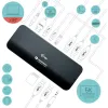 Dvojna priklopna postaja Thunderbolt 3 4K + kabel USB-C v DP (1,5 m) z napajanjem 85 W thumbnail (6 of 8)