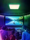 IMMAX NEO LITE TUDO SMART laevalgusti RGB taustvalgustusega 40x40cm 50W Wi-Fi valge TUYA thumbnail (7 of 8)