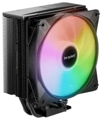 Wees stil! CPU-koeler PURE ROCK 3 LX 120 mm PWM ARGB-ventilator 4x heatpipe zilver Wees stil! CPU-koeler PURE ROCK 3 LX 120 mm PWM ARGB-ventilator 4x heatpipe zilver (1 of 6)