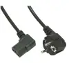 Akyga PC Power Cable 1.5m 250V PVC Black Akyga PC Power Cable 1.5m 250V PVC Black