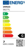 Lampada da parete a LED di design IMMAX GOAL 2 interruttori 7W bianco-oro thumbnail (7 of 7)