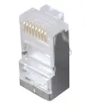 Konektor RJ45 CAT5E STP 8p8c stíněný nesložený na přední straně KRJ45/5SH