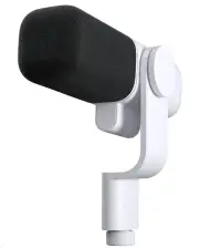 Microfono dinamico attivo XLR Logitech G Yeti Studio con ClearAmp, colore bianco, per trasmissioni broadcast. Microfono dinamico attivo XLR Logitech G Yeti Studio con ClearAmp, colore bianco, per trasmissioni broadcast. (1 of 6)