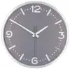 Orologio da parete NEDIS, diametro 300 mm, movimento silenzioso, alluminio grigio Orologio da parete NEDIS, diametro 300 mm, movimento silenzioso, alluminio grigio