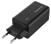 COLORWAY 1x USB en 2x USB-C turbo-netlader 65W 100V-240V Zwart thumbnail (3 of 8)