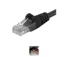 PremiumCord Patch cavo UTP RJ45-RJ45 livello 5e 0.5m nero PremiumCord Patch cavo UTP RJ45-RJ45 livello 5e 0.5m nero