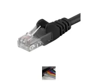PremiumCord Patch cavo UTP RJ45-RJ45 livello 5e 0.5m nero (1 of 1)
