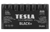 TESLA BLACK+ AAA alkaline battery (LR03 micro-pencil foil) 24 pcs