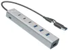 I-tec USB-A USB-C Muirearú miotail HUB 7x port 3x USB-C 3.0 4x USB 3.0 miotail