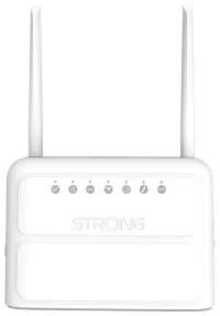 STRONG 4G LTE router 360 Wi-Fi standard 802.11b g n 300 Mbit s 24GHz 4x LAN 1x SIM slot 2 removable antennas STRONG 4G LTE router 360 Wi-Fi standard 802.11b g n 300 Mbit s 24GHz 4x LAN 1x SIM slot 2 removable antennas (1 of 1)