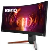 BENQ Mobiuz 34" LED EX3410R Kaareva VA-paneeli 3440x1440 3000:1 1ms 144 Hz 2xHDMI DP USB FreeSync musta harmaa thumbnail (3 of 8)