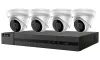 HiLook Powered by HIKVISION 4K PoE Turret KIT IK-4248TH-MH P 4 камеры IPC-T280H 2,8 мм 1x NVR-104MH-C 4P 2 ТБ Жесткий диск