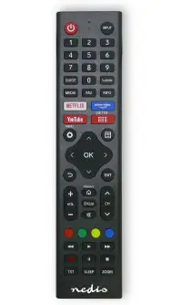 NEDIS-Fernbedienung mit vorprogrammierten Programmen, kompatibel mit allen Hi-Sense-Fernsehern NEDIS-Fernbedienung mit vorprogrammierten Programmen, kompatibel mit allen Hi-Sense-Fernsehern (1 of 1)