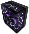NZXT case H9 Elite two-chamber ATX 3xRGB 120 mm 1x 120 mm fan glazed RGB&fan controller black