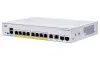 Cisco CBS250-8P-E-2G-EU 8-port GE Smart Switch 8x GbE RJ-45 2x 1G Combo PoE+ 60W Ext PS thumbnail (1 of 2)