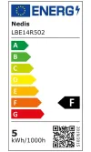 NEDIS LED pirn E14 R50 49 W 220 V 470 lm 2700 K soe valge matt thumbnail (2 of 2)
