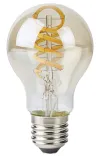 NEDIS Wi-Fi Smart LED izzószálas izzó E27 A60 49W 230V 360lm melegtől hideg fehér fényerőszabályzó arany