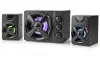 NEDIS gaming højttalere 2.1 power 33W 3.5mm jack LED USB volume control sort thumbnail (2 of 5)
