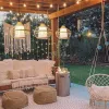 Lampada a sospensione di design IMMAX BOHO PINCHOS D40cm E27 in legno di bambù thumbnail (8 of 8)