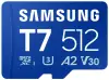 SAMSUNG T7 microSDXC 512GB CL10 UHS-I U3 A2 V30 SAMSUNG T7 microSDXC 512GB CL10 UHS-I U3 A2 V30