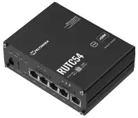Teltonika RUTC54 industriële router 1x LAN 4x WAN Dual SIM + eSIM 5G Telit Wi-Fi 6 Teltonika RUTC54 industriële router 1x LAN 4x WAN Dual SIM + eSIM 5G Telit Wi-Fi 6 (1 of 5)