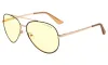 GUNNAR irodai játékszemüveg MAVERICK BLACK GOLD * borostyánsárga lencsék * BLF 65 * GUNNAR fókusz