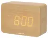 Sveglia digitale da scrivania NEDIS con display a LED retroilluminato, funzione snooze, visualizzazione della data e della temperatura interna, in legno. Sveglia digitale da scrivania NEDIS con display a LED retroilluminato, funzione snooze, visualizzazione della data e della temperatura interna, in legno.