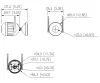 DAHUA IP κάμερα F2C-PV Bullet Φακός Wi-Fi 2Mpix 28mm H.265 Προστασία IP67 IR έως 30m ONVIF