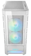 COUGAR PC-behuizing DUOFACE Pro Wit Mid Tower Airflow Frontpaneel TG Linkerpaneel 2 x ARGB 140mm & 1x 120mm ventilatoren thumbnail (9 of 32)