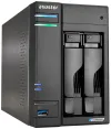 Asustor NAS AS6702T 2x 25" 35" SATA III Celeron N5105 2.0 GHz 4GB 2x 2.5GbE 4x M.2 2x USB 3.2 HDMI+IR