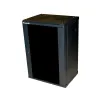 XtendLan 12U 600x450 na zeď jednodílný skleněné dveře