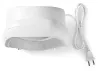 NEDIS Heizluftventilator-Thermostatverbrauch 2000 W 2 Wärmemodi Kippschutz wäiss thumbnail (5 of 5)