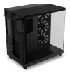 NZXT ohišje H6 Flow dvokomorni MidT 3x120mm ventilator 2xUSB 3.2 USB-C steklena stran in spredaj črna thumbnail (4 of 5)