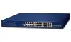 Planet SGS-6310-24P4X L3 PoE stikalo 24x1Gb 4x10Gb SFP+ HW IP stack VSF Cluster switch 802.3at 370W