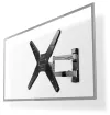 NEDIS wall TV mount 23 55" load capacity 30 kg tilt 20° swivel 0 180° Full Motion steel black NEDIS wall TV mount 23 55" load capacity 30 kg tilt 20° swivel 0 180° Full Motion steel black