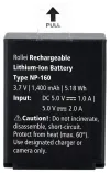 Rollei Ersatzbatterie fir d'Compactline 10x Flip Kamera