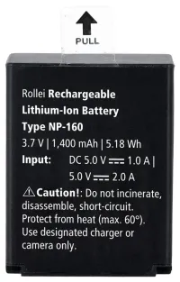 Rollei reservebatteri til Compactline 10x Flip-kameraet (1 of 1)