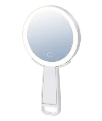 Oglindă cosmetică IMMAX LED SWEET Make up cu mărire dublă 10x, suport pentru telefon mobil CCT, alb Oglindă cosmetică IMMAX LED SWEET Make up cu mărire dublă 10x, suport pentru telefon mobil CCT, alb (1 of 5)
