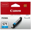 Canon inkoustová náplň CLI-571C azurová 7ml