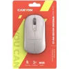Luch optúil gan sreang CANYON MW-22 RGB 800 1200 1600 dpi 4 eochracha BT+2.4GHz ceallraí 650mAh rís thumbnail (6 of 11)