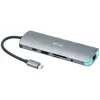 Docking station USB-C Nano in metallo 4K HDMI LAN + Power Delivery 100 W thumbnail (2 of 6)