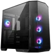 MSI kotelo MAG PANO 100R PZ Musta ilman lähdettä vasen ja etulasi 4x 120 mm A-RGB tuuletin 1x USB-C 1x USB3.2 musta thumbnail (1 of 11)