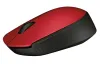 Logitech pele M171 Wireless Optical 1000dpi USB uztvērējs sarkans thumbnail (2 of 2)